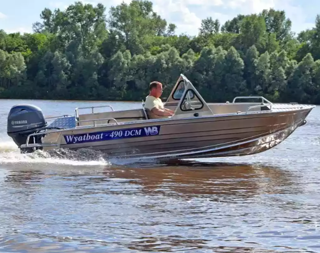 Алюминиевый катер Wyatboat-490 DCM Pro в Ногинске