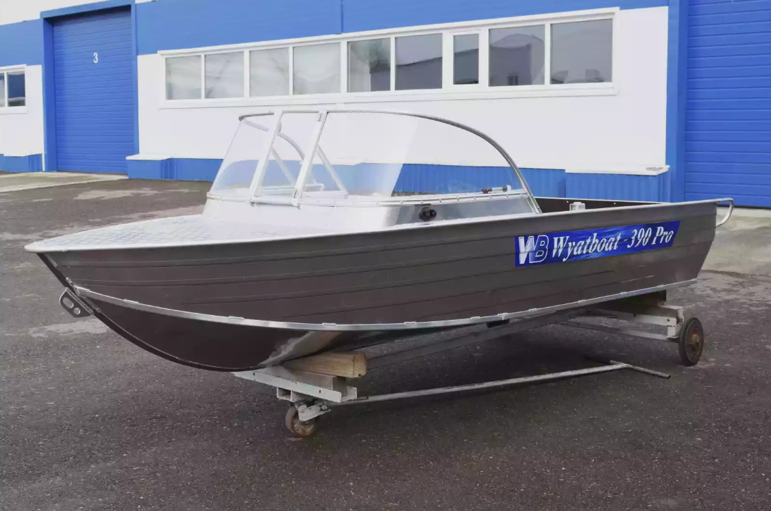 Алюминиевая лодка Wyatboat-390 Pro в Ногинске