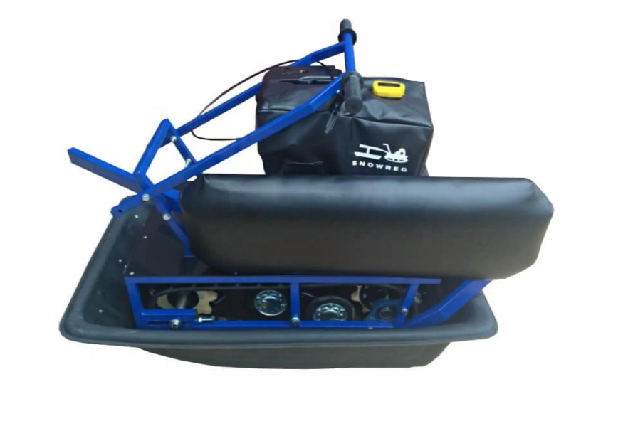 Мини-мотобуксировщик Альбатрос-М с фарой в Ногинске