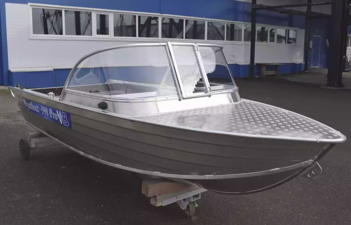 Алюминиевый катер Wyatboat-390 Pro в Ногинске