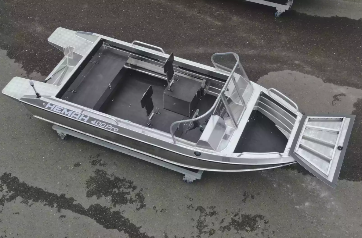 Алюминиевый катер Neman-400 PRO в Ногинске