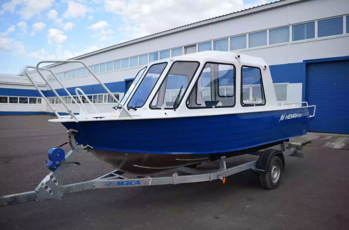 Алюминиевый катер Неман-500 (закрытая рубка) в Ногинске