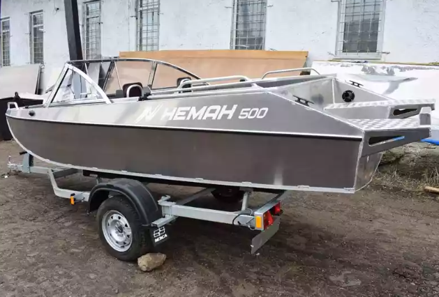 Алюминиевый катер Неман-500 DC (без покраски) в Ногинске