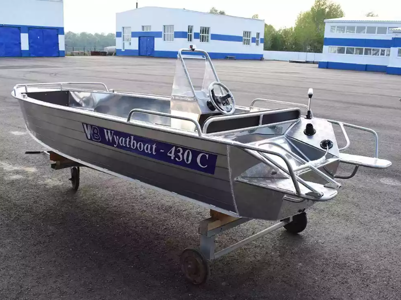 Алюминиевый катер Wyatboat-430 C в Ногинске