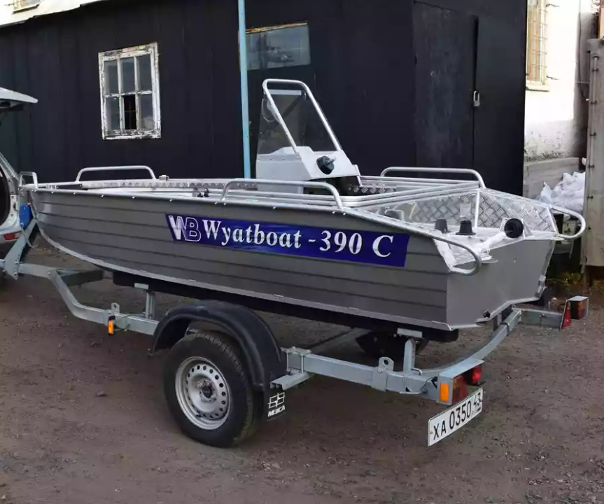 Алюминиевая лодка Wyatboat-390 C в Ногинске