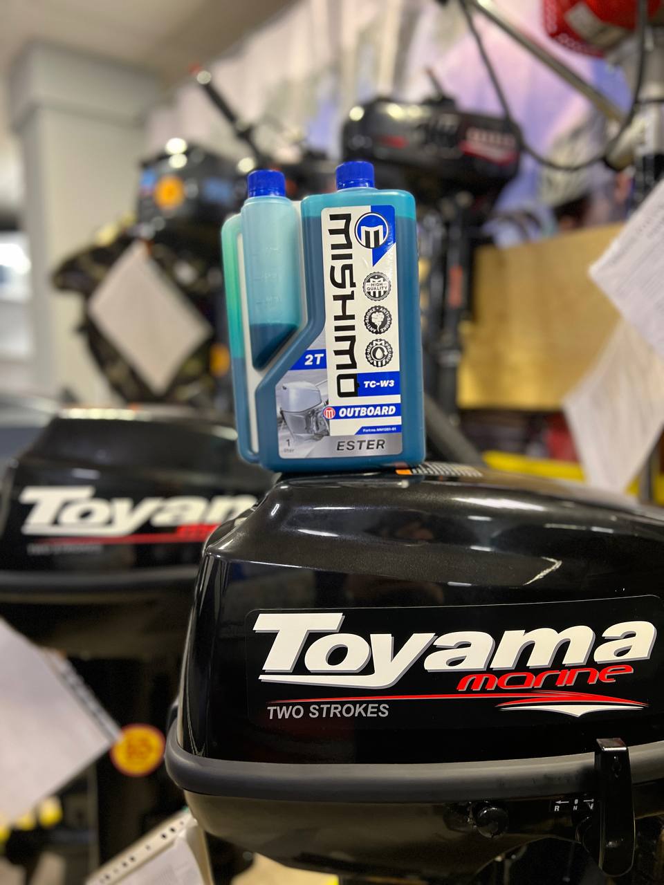 Масло MISHIMO 2T OUTBOARD (ESTER) полусинтетика 1 л в Ногинске