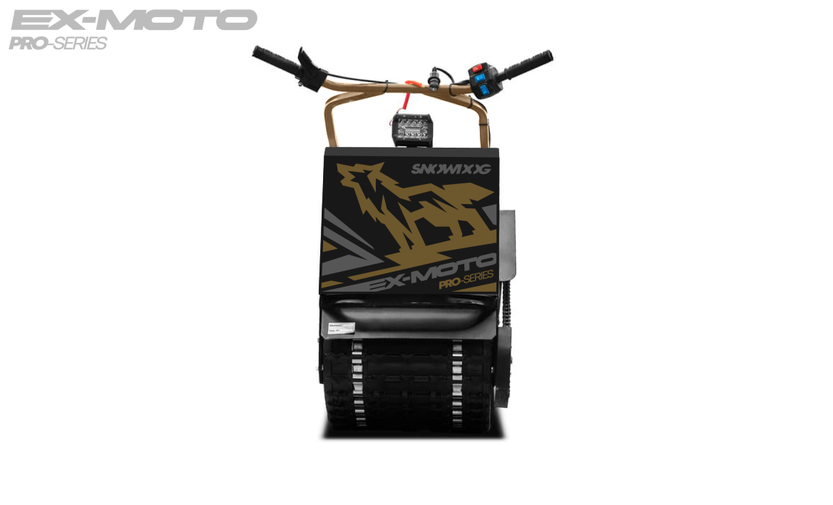 Мотобуксировщик EX-MOTO SNOWDOG S380 8л.с. в Ногинске