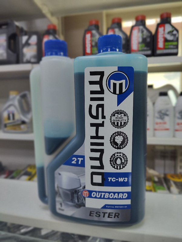 Масло MISHIMO 2T OUTBOARD (ESTER) полусинтетика 1 л в Ногинске