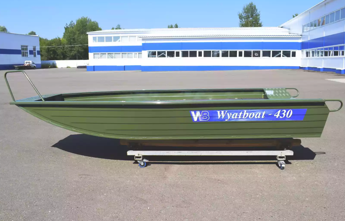 Алюминиевая лодка  Wyatboat-430 Master Fish в Ногинске