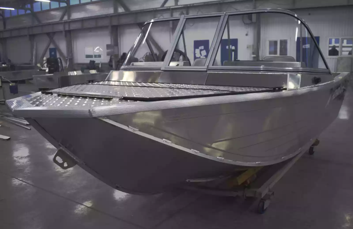 Алюминиевый катер Неман-450 DC NEW без покраски в Ногинске