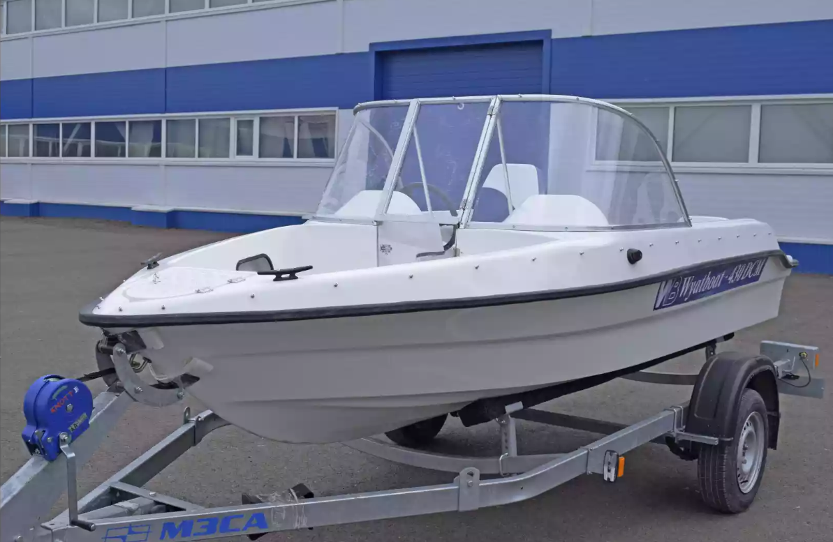 Стеклопластиковый катер Wyatboat-430DCМ (килевая) в Ногинске