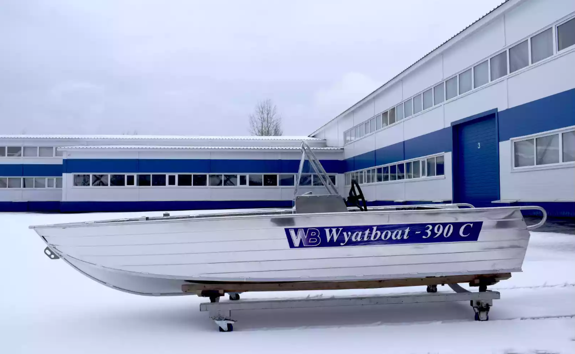 Алюминиевая лодка Wyatboat-390 C в Ногинске