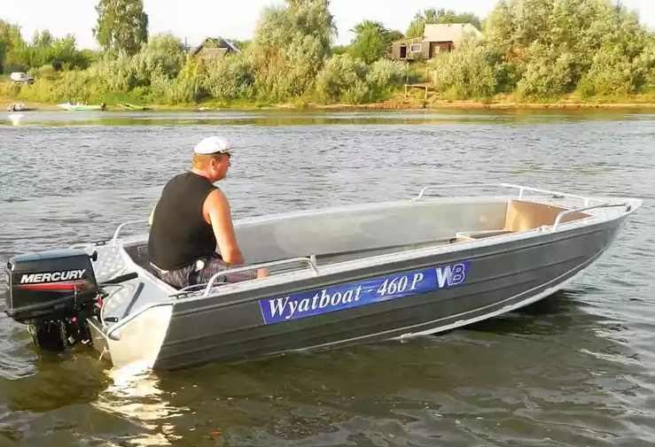Алюминиевая лодка Wyatboat-460 P в Ногинске