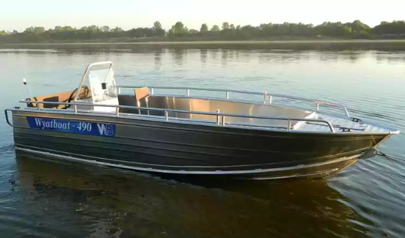 Алюминиевый катер Wyatboat-490 C в Ногинске