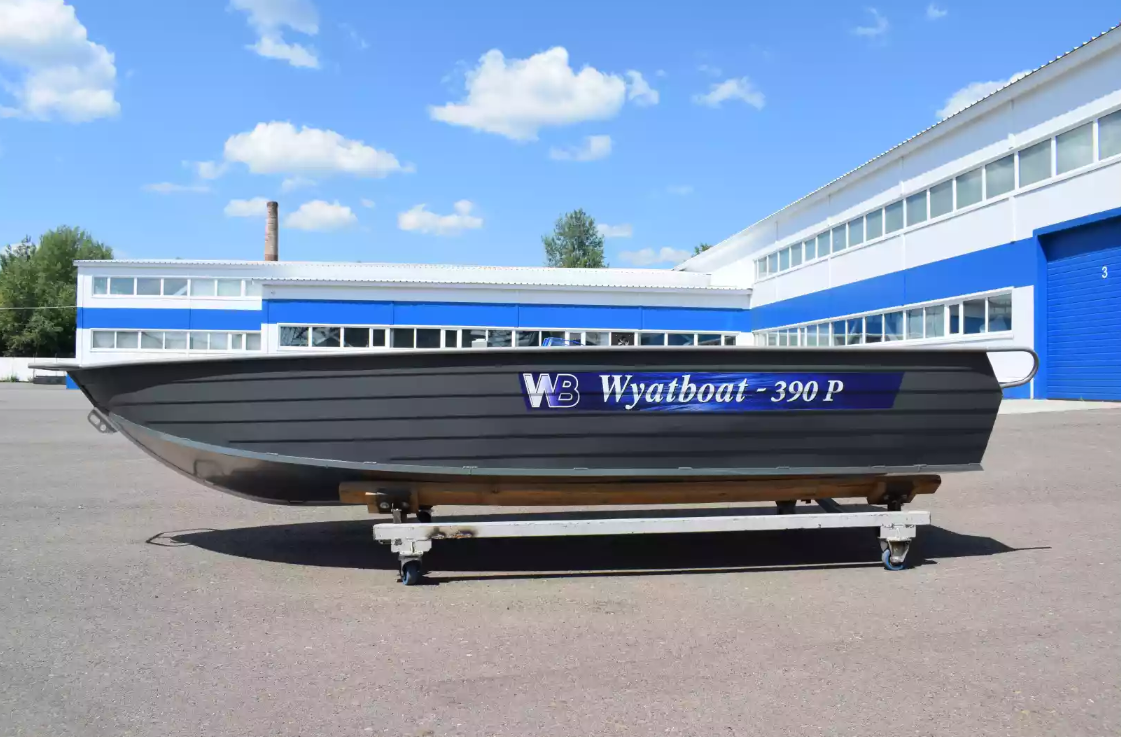 Алюминиевая лодка Wyatboat-390Р Fish в Ногинске