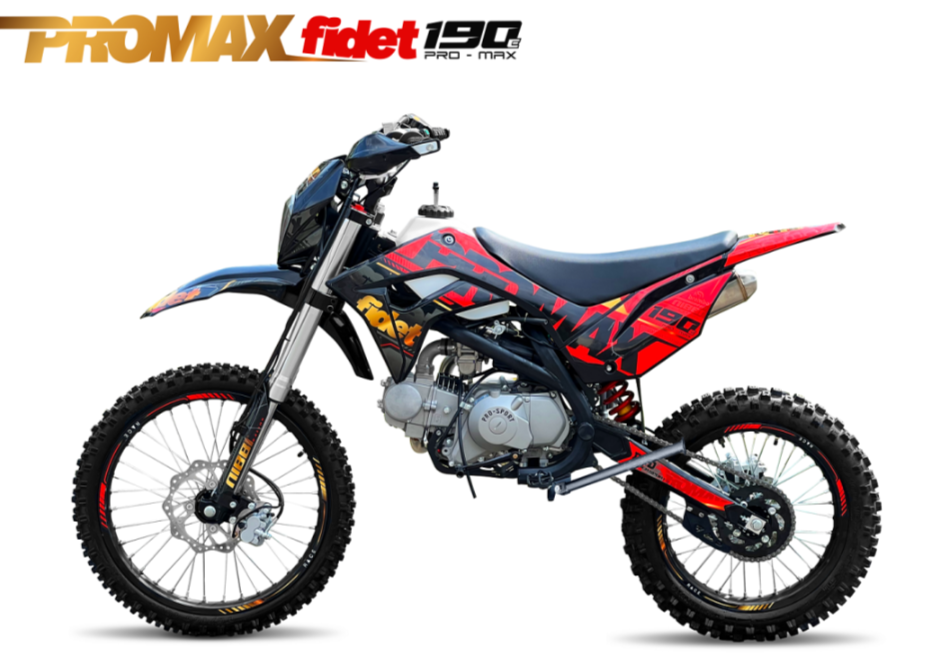 Мотоцикл (питбайк) PROMAX FIDET (ФАЙДЕТ) 190E MAX PRO LUX 19/16 в Ногинске