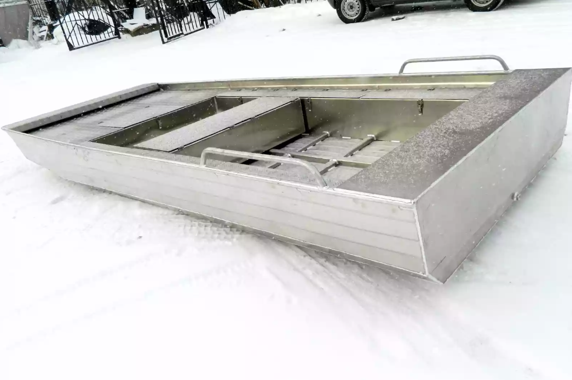 Алюминиевая лодка Wyatboat-390 Jonboat в Ногинске