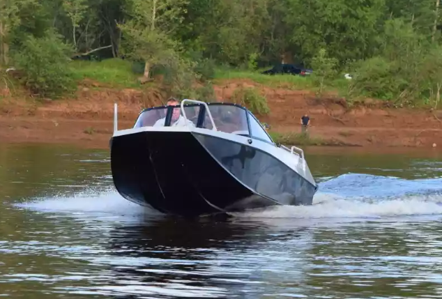 Алюминиевый катер Неман 500 DC водомёт в Ногинске