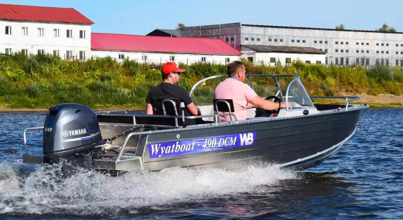 Алюминиевый катер Wyatboat-490 DCM в Ногинске