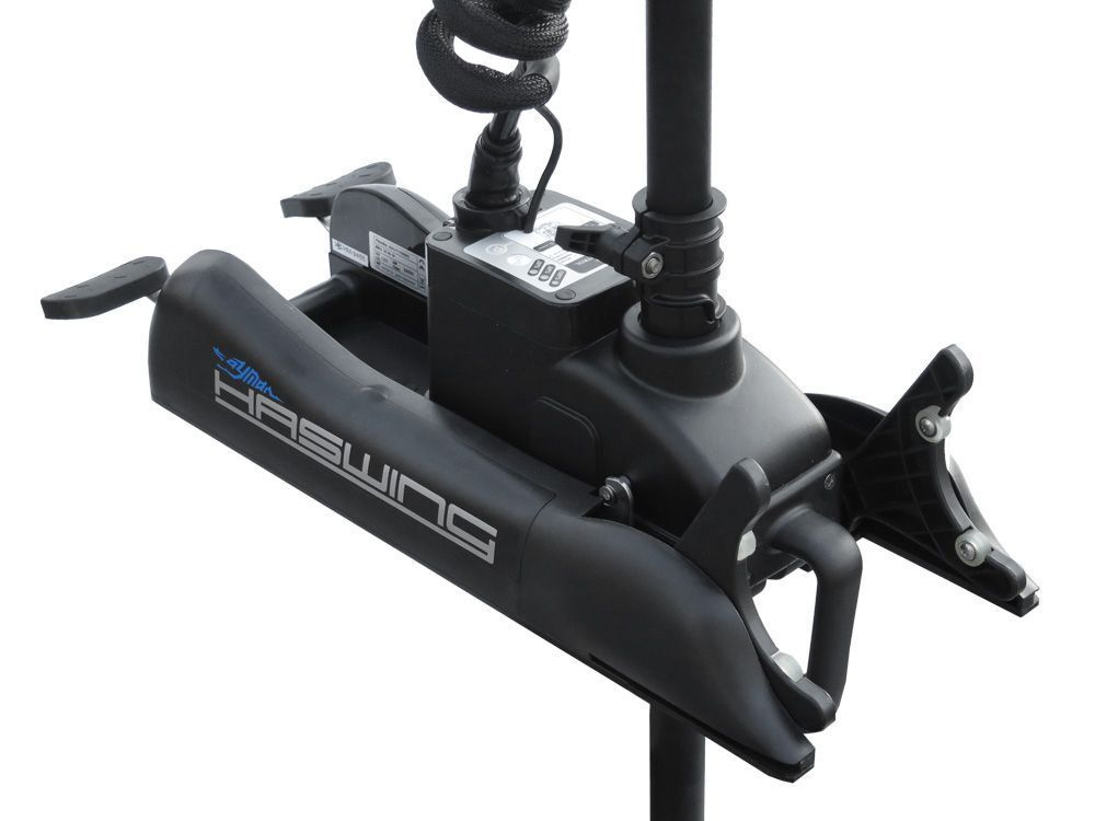 Лодочный электромотор якорь Haswing Cayman B, GPS, 12V, 55Lbs, нога 152 мм в Ногинске