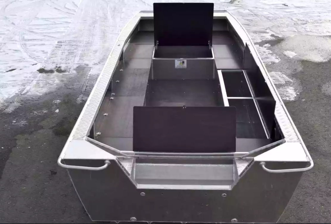 Алюминиевая лодка Wyatboat-490 Jonboat в Ногинске