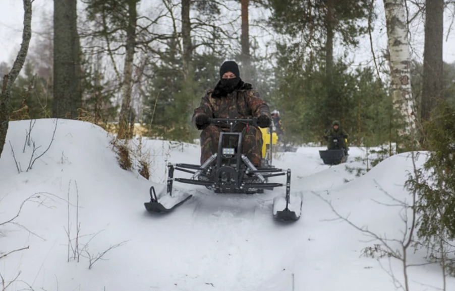Мотобуксировщик РЫБАК PKD. PSD 9 л.с. (длинная база 1430мм) в Ногинске