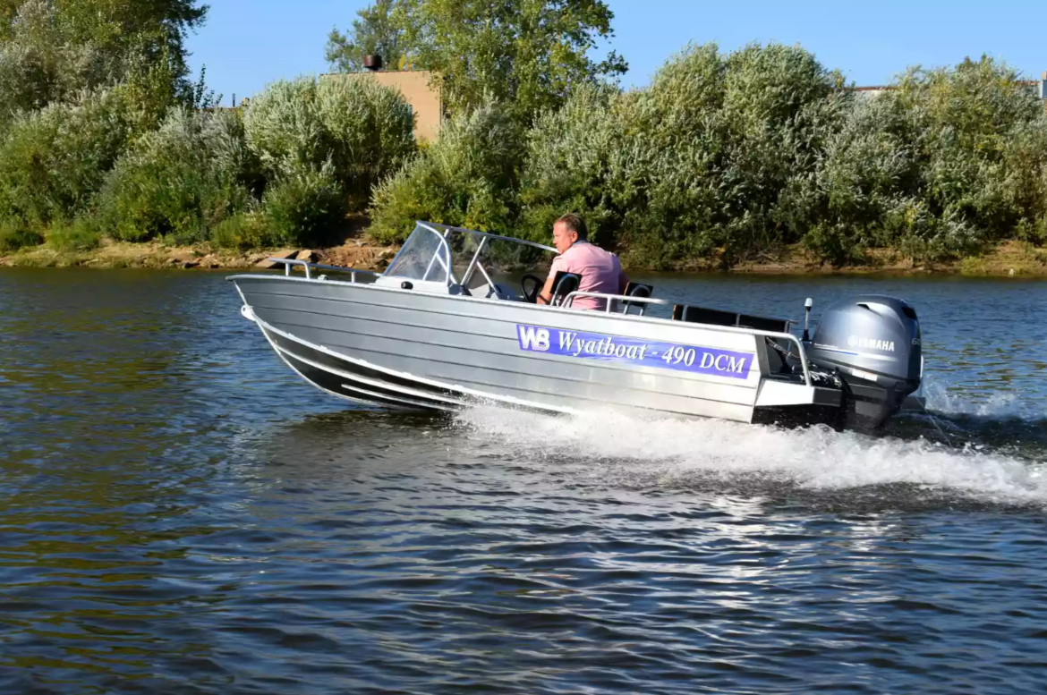 Алюминиевый катер Wyatboat-490 DCM в Ногинске