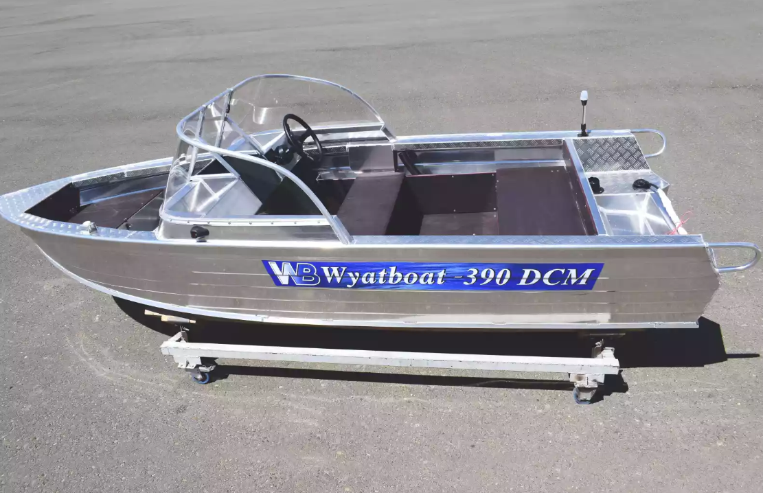 Алюминиевая лодка Wyatboat-390 DCM в Ногинске