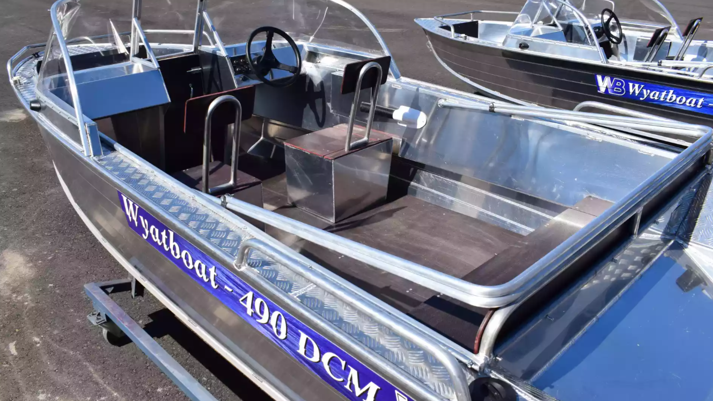 Алюминиевый катер Wyatboat-490 DCM в Ногинске