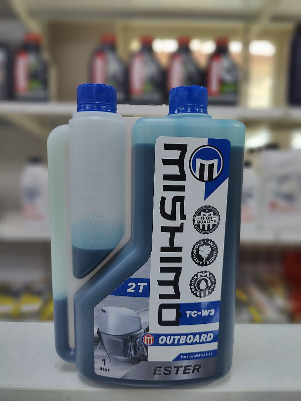 Масло MISHIMO 2T OUTBOARD (ESTER) полусинтетика 1 л в Ногинске