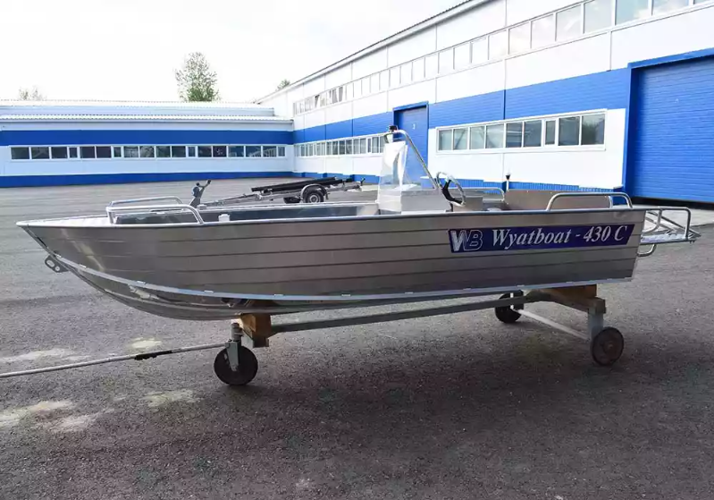Алюминиевый катер Wyatboat-430 C в Ногинске