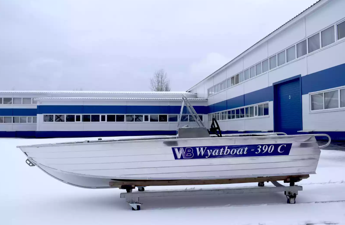 Алюминиевый катер Wyatboat-390 C в Ногинске