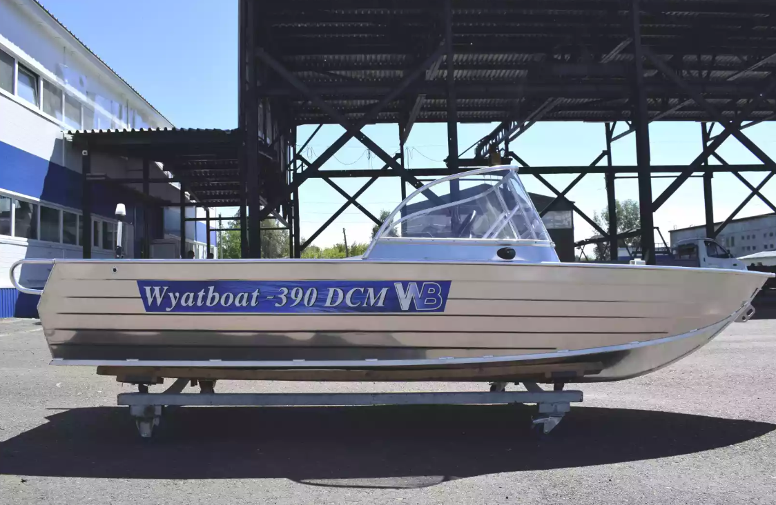 Алюминиевая лодка Wyatboat-390 DCM в Ногинске