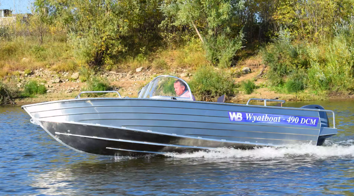 Алюминиевый катер Wyatboat-490 DCM в Ногинске