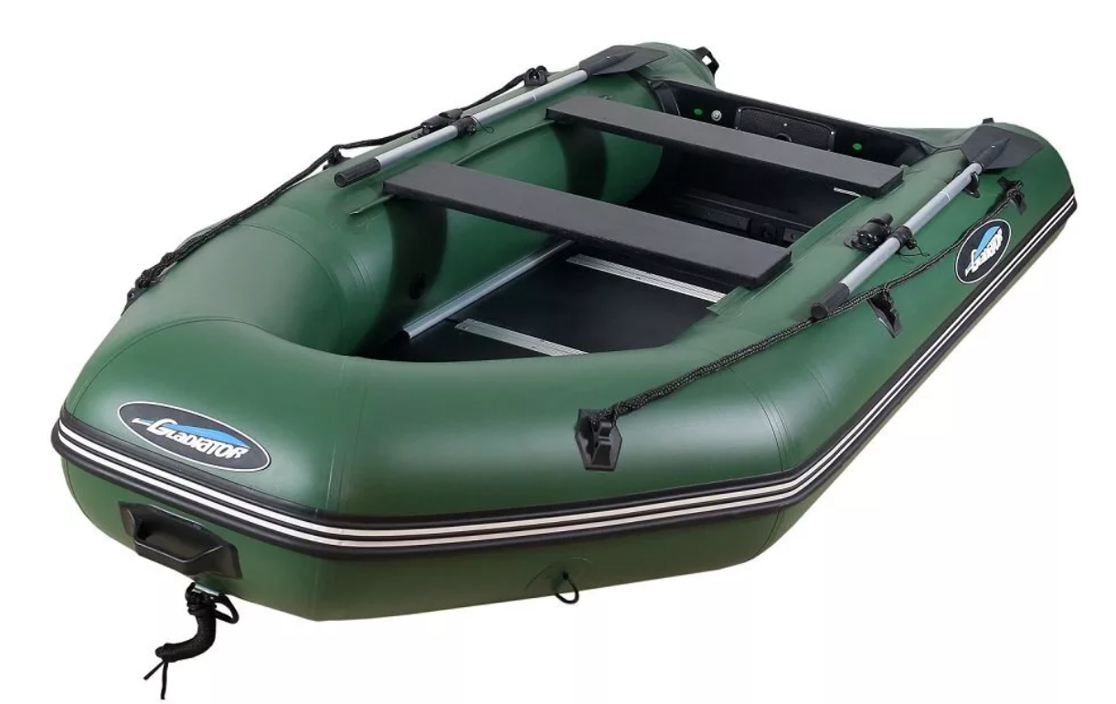 МОТОРНО-ГРЕБНАЯ ЛОДКА ПВХ GLADIATOR A 280 ТК С ФАНЕРНЫМ ДНОМ в Ногинске