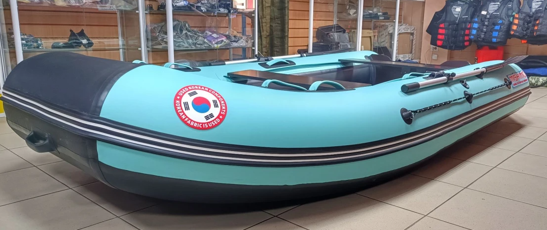 КОМПЛЕКТ ЛОДКА MISHIMO LITE 390 + МОТОР 9,9 (15) Л.С. в Ногинске