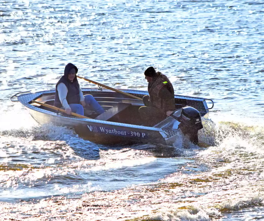 Алюминиевая лодка Wyatboat-390 P в Ногинске