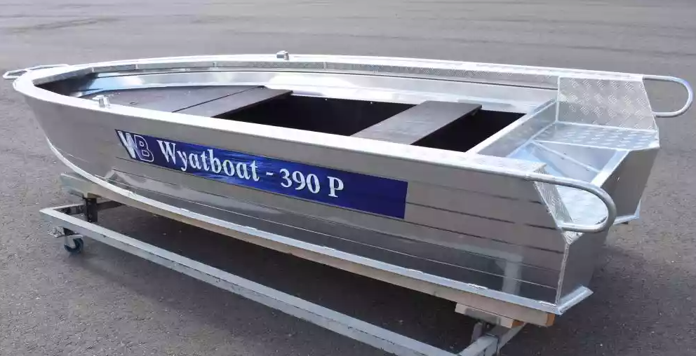 Алюминиевая лодка Wyatboat-390Р Fish в Ногинске