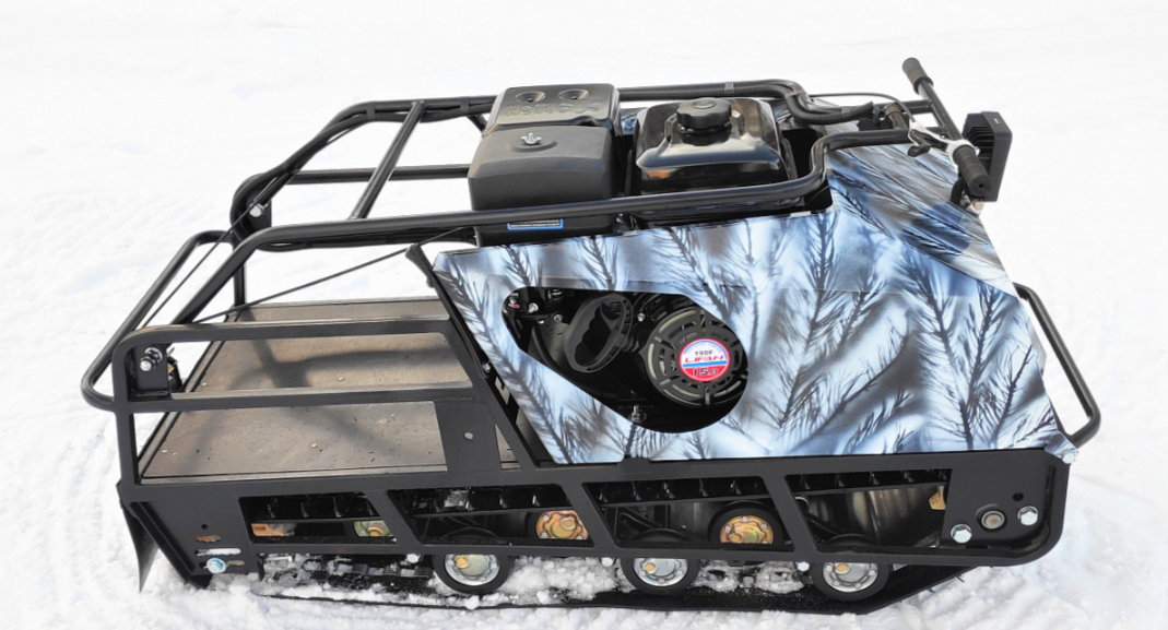 Мотобуксировщик Irondog (Железная собака) M500 20  Камуфляж Охотник в Ногинске