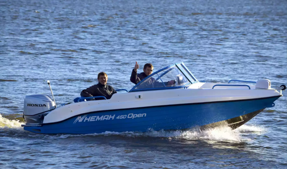 Комбинированный катер Neman-450 Open в Ногинске
