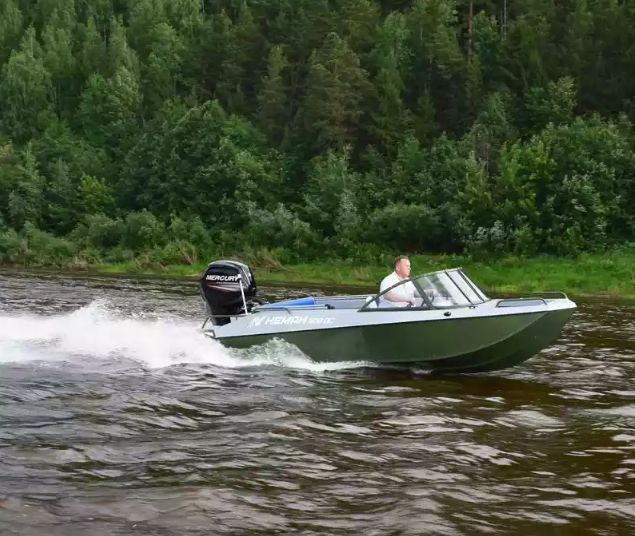 Алюминиевый катер Неман 500 DC водомёт в Ногинске