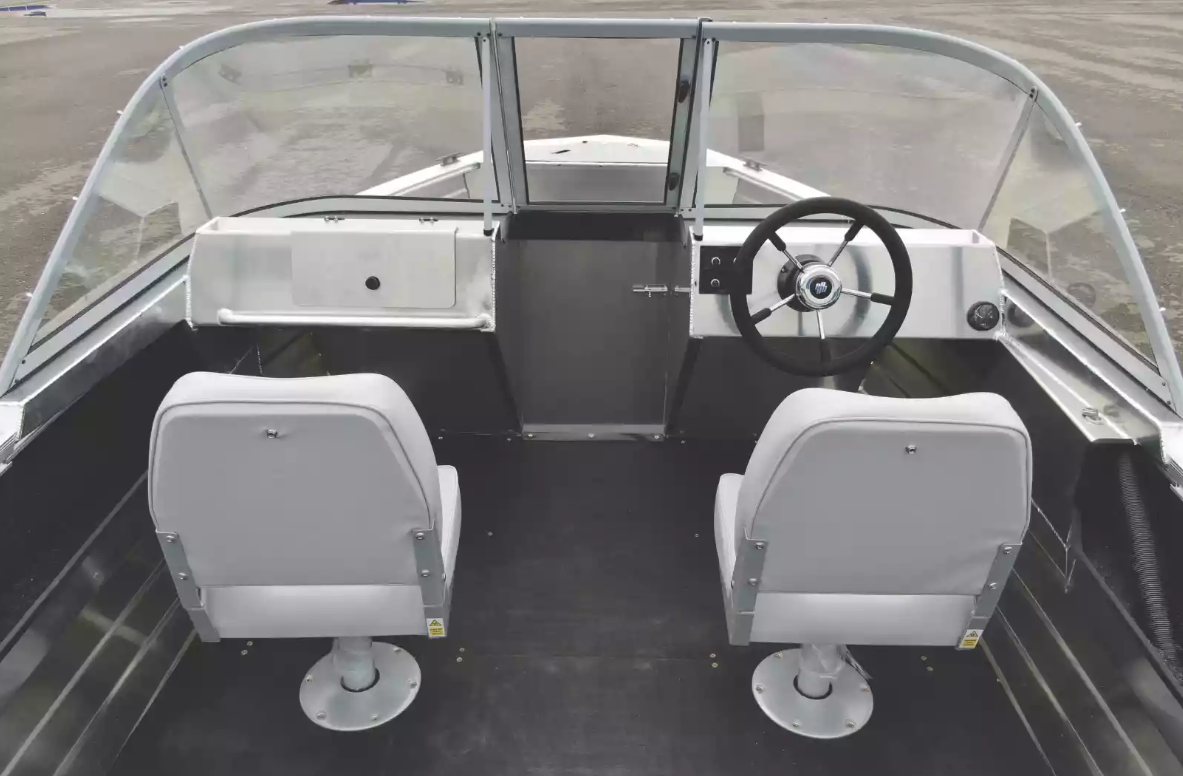 Алюминиевый катер Неман-450 DC NEW без покраски в Ногинске