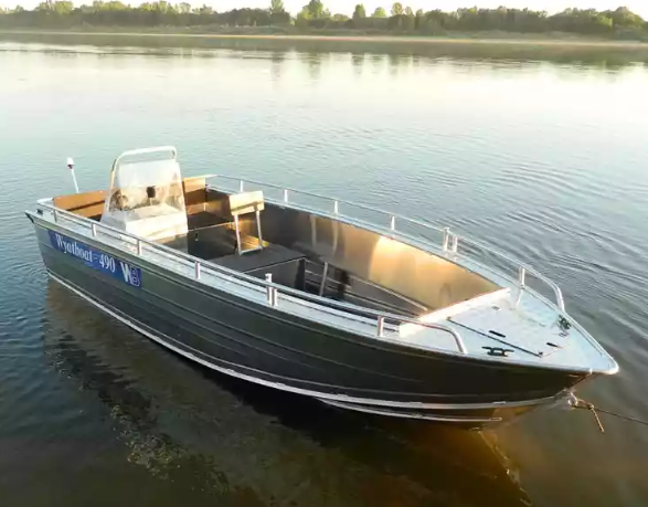 Алюминиевый катер Wyatboat-490 C в Ногинске