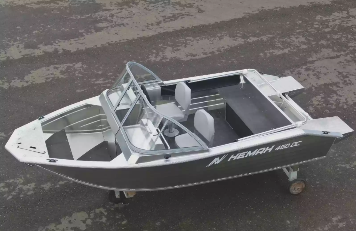 Алюминиевый катер Неман-450 DC NEW без покраски в Ногинске