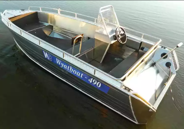 Алюминиевый катер Wyatboat-490 C в Ногинске