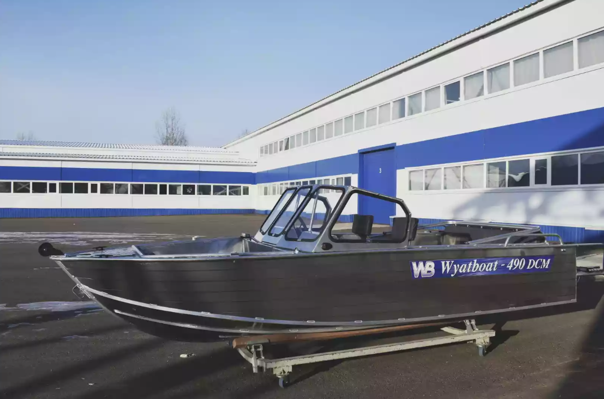 Алюминиевый катер Wyatboat-490 DCM Pro в Ногинске