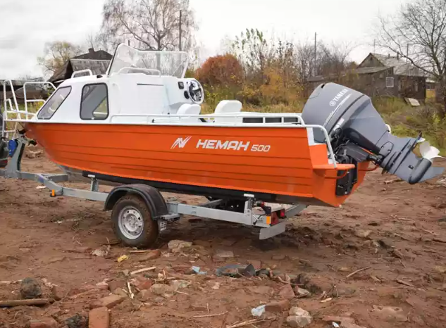 Алюминиевый катер Неман-500 (каютный) в Ногинске