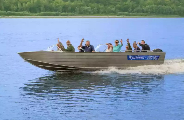 Алюминиевый катер Wyatboat-700 в Ногинске