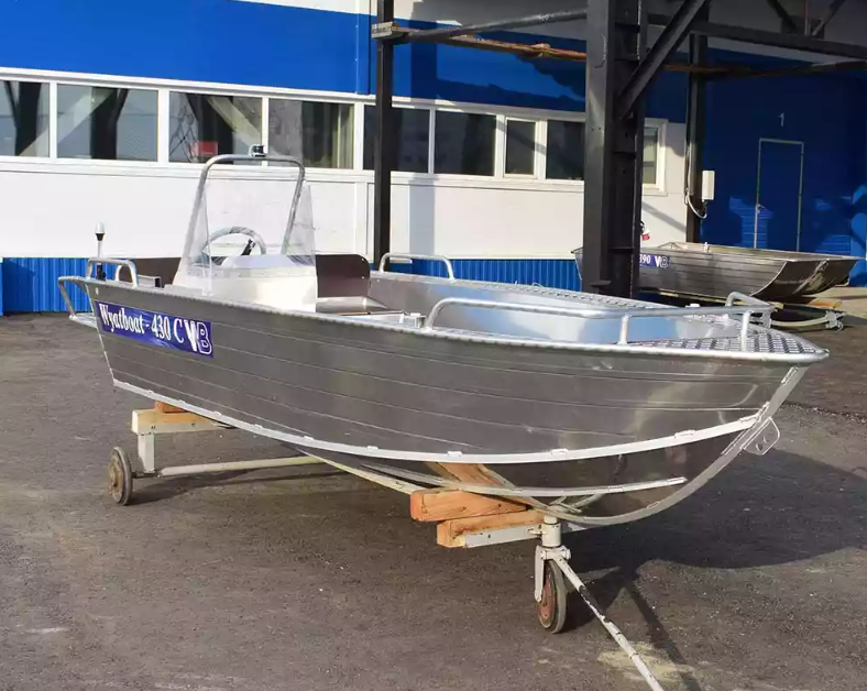 Алюминиевый катер Wyatboat-430 C в Ногинске