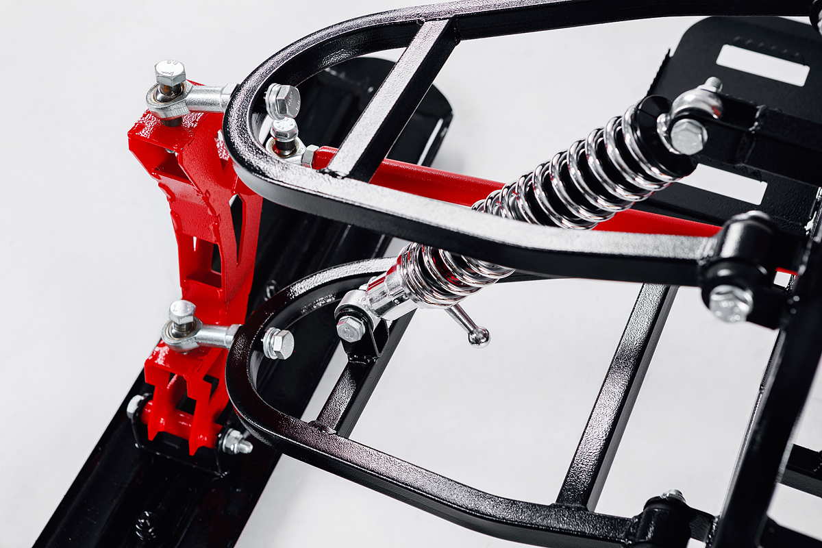 Лыжный модуль IKUDZO TERRAIN с подогревом ручек металлические лыжи в Ногинске